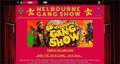 Desktop Screenshot of gangshow.org
